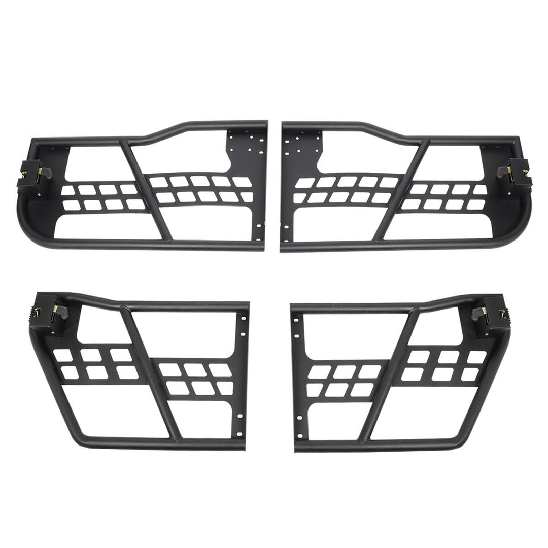 07-18 Jeep Wrangler JK Unlimited Safari Doors Set - Textured Black