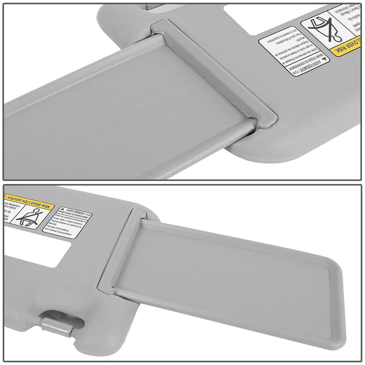 2006-2012 Toyota RAV4 Passenger Side Sun Visor - Gray