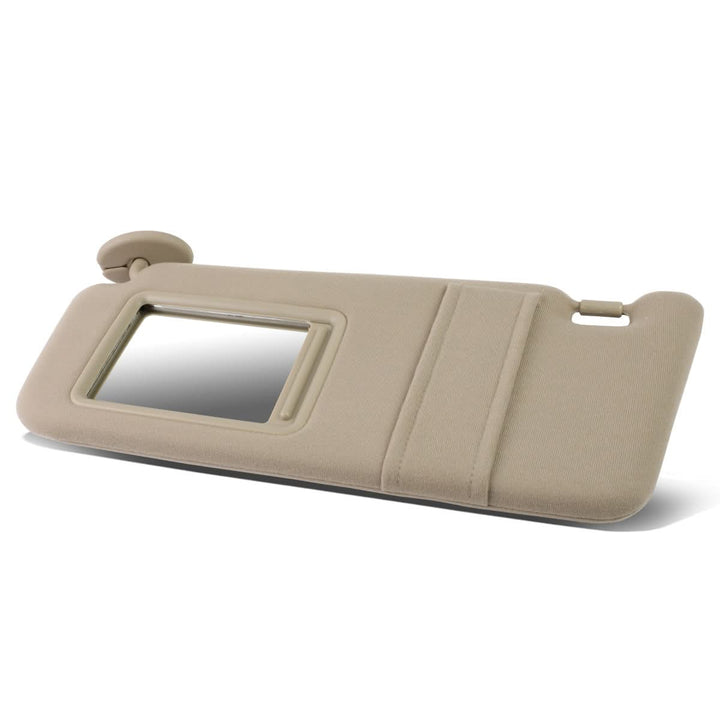09-16 Toyota Venza Sun Visor Driver Side Beige Illuminated