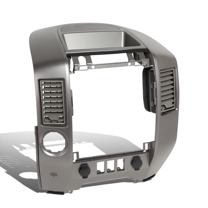 04-06 Nissan Titan/Armada A/C Center Console Bezel Gray