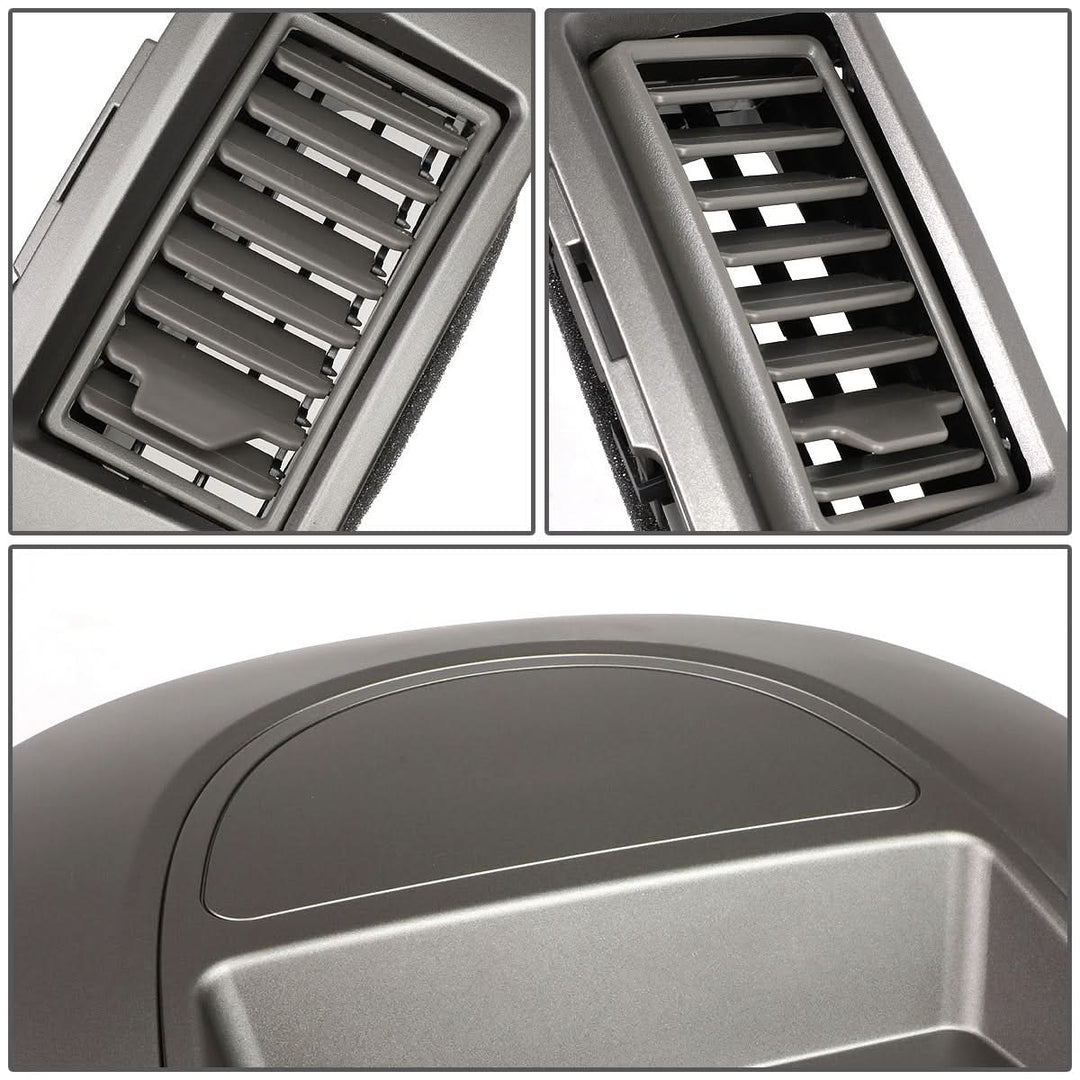 04-06 Nissan Titan/Armada A/C Center Console Bezel Gray