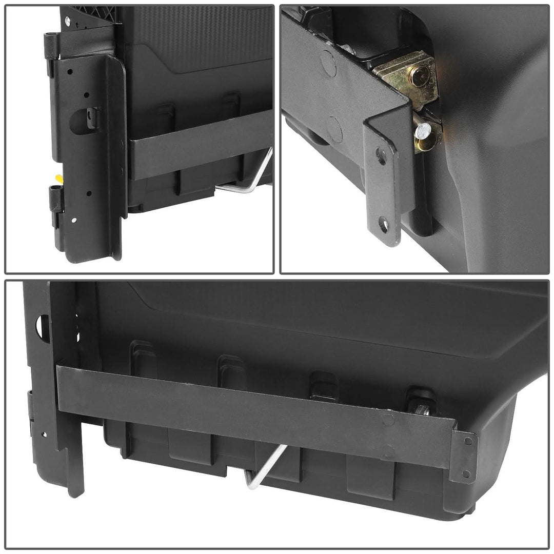 07-20 Toyota Tundra Wheel Well Lock Box Passenger Side Black