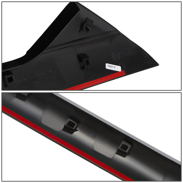 2011-2019 Ford Explorer Windshield Pillar Set - Black