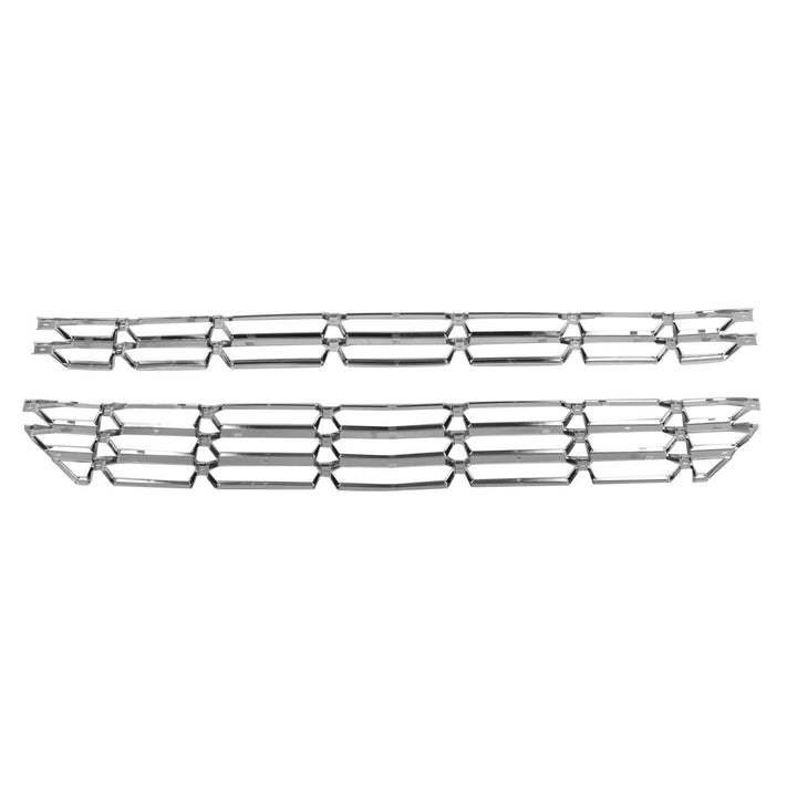 2016-2018 Chevrolet Silverado 1500 Chrome Grille Overlay Insert - 2PCS