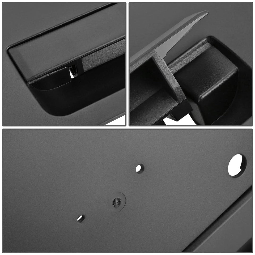 04-12 Nissan Titan Tailgate Handle with Emblem Provision - Black