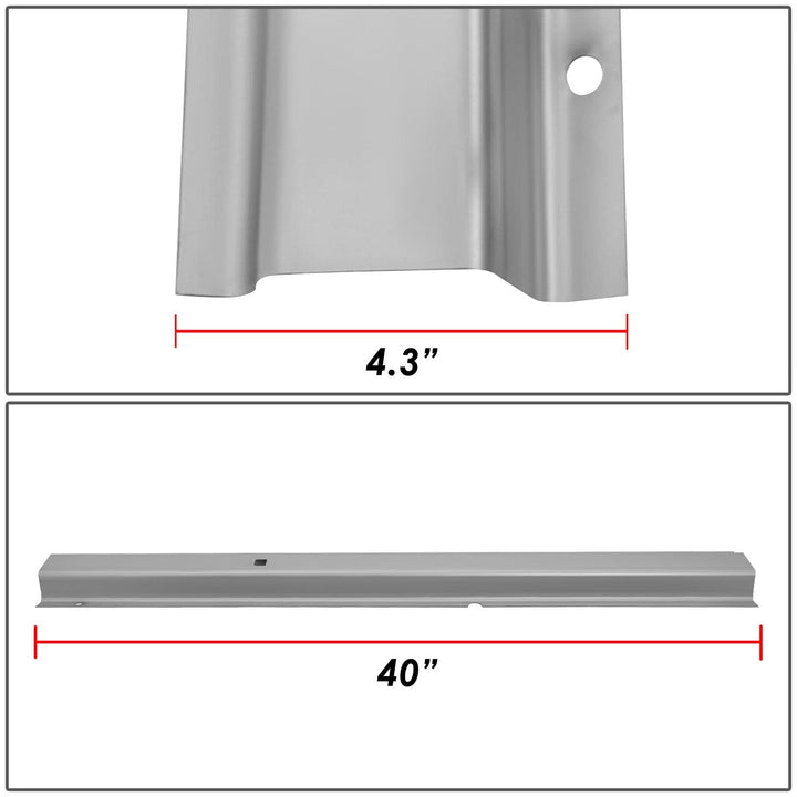 00-05 Ford Excursion Rocker Panels - Stamped Steel