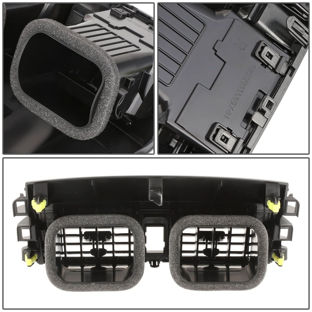 2009-2013 Toyota Corolla Dash Center AC Air Vent Upper Bezel Trim