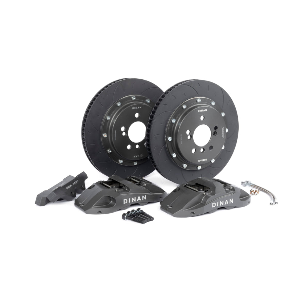 Dinan Rear Big Brake Kit - 2015-2021 BMW M2/M3/M4 Rear - 4-Piston - 370x32mm - Grey - F80/F82/F83/F87