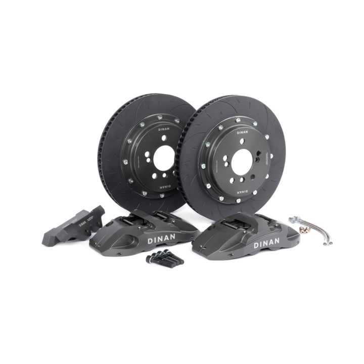 Dinan Rear Big Brake Kit - 2015-2021 BMW M2/M3/M4 Rear - 4-Piston - 370x32mm - Grey - F80/F82/F83/F87