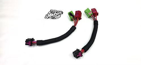 Mk6ix MK7 MQB Audi S3 Seat Harness, Black 10 Pin