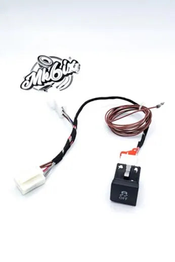 MK5 - MK6 Traction Control Button Kit w/ Harness