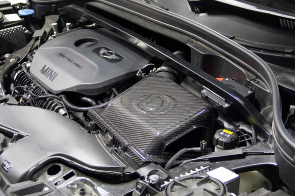 Dinan High-Flow Intake - 2014-2019 MINI Cooper/Clubman/Countryman Dinan High-Flow Intake - 2016-2020 BMW X1/X2 Dinan High-Flow Intake - 2016-2020 BMW X1/X2 Carbon Fiber - F39/F48/F54/F55/F56/F57/F60