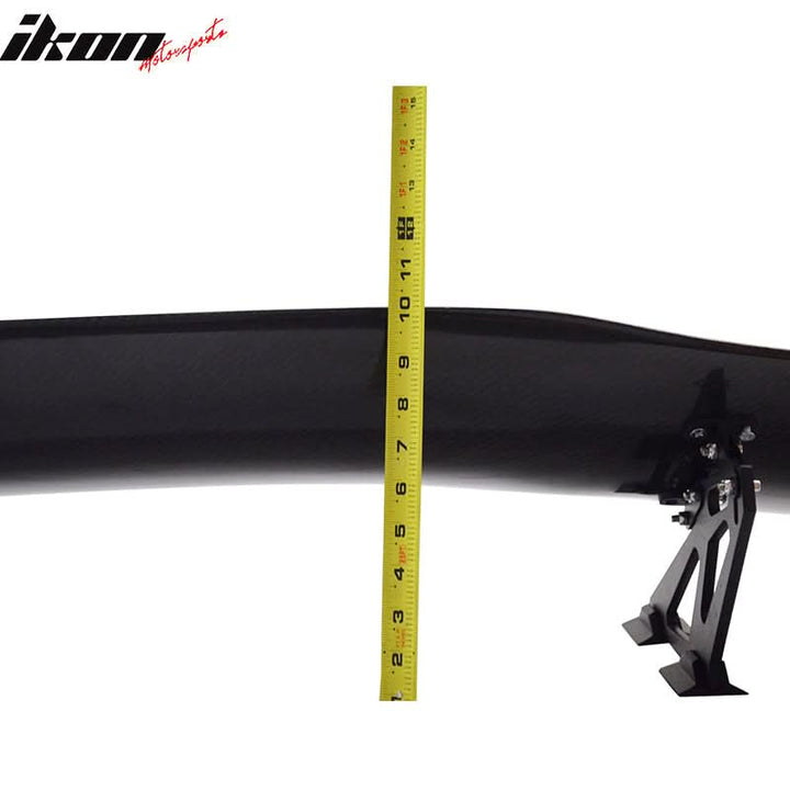 Universal 57" GT Style Racing Race Drag Trunk Spoiler 3D Carbon Fiber