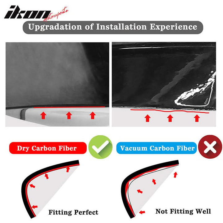 2019-2024 BMW 3 G20 G80 M3 MP Style Rear Spoiler Dry Carbon Fiber