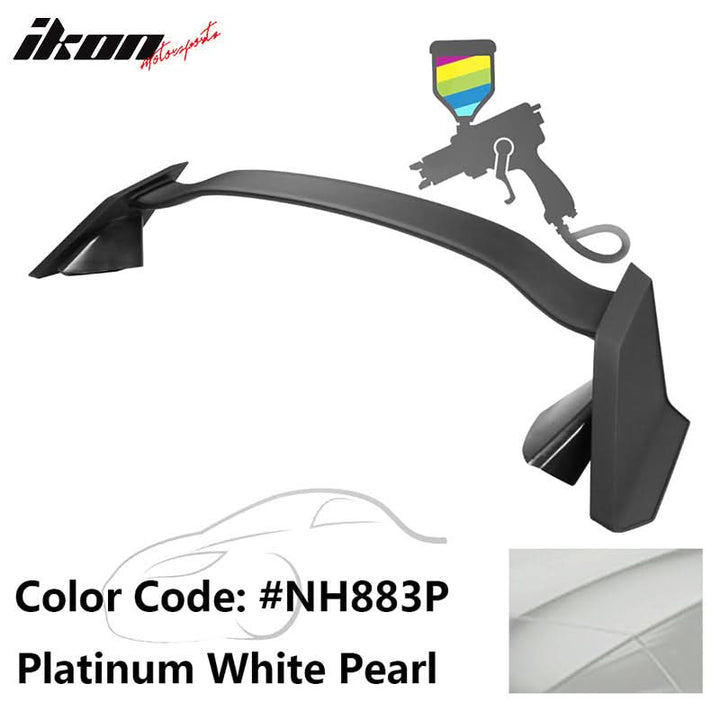 2016-2021 Honda Civic Sedan Painted Type R Trunk Spoiler ABS