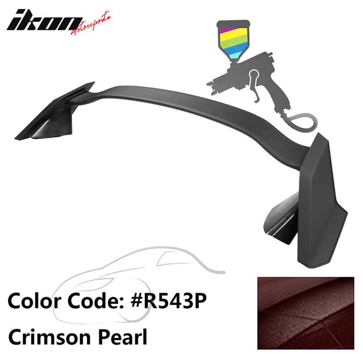 2016-2021 Honda Civic Sedan Painted Type R Trunk Spoiler ABS