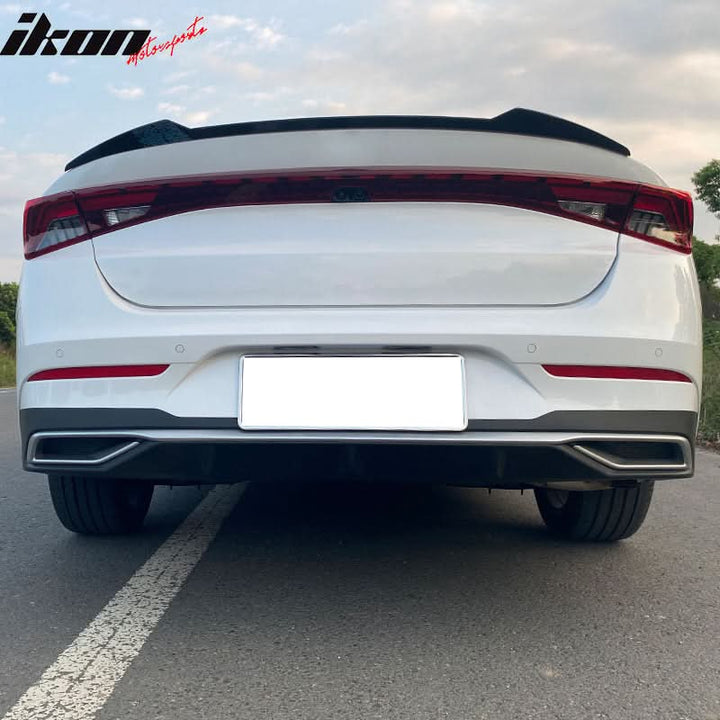 2021-2023 Kia K5 V Style Rear Trunk Spoiler Wing Lip ABS