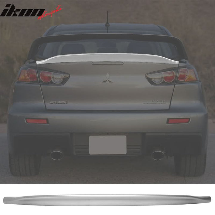 2008-2017 Mitsubishi Lancer EVO X MR GSR Duckbill #A17 Rear Spoiler Wi