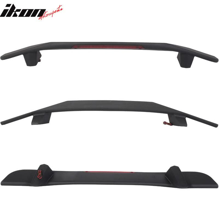 2006-15 Mazda Miata MX5 Convertible Rear Spoiler Wing LED Brake Light