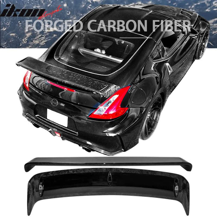 2009-2021 Nissan 370Z Coupe Rear Trunk Spoiler Ducktail Wing Lip ABS