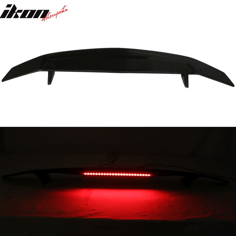 2013-2016 Dodge Dart Gloss Rear Trunk Spoiler w/ LED 3RD Brake Light