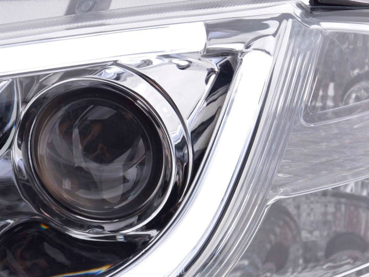 Audi A3 (8P 8PA) Chrome LED Headlights with Daytime Running Lights (2003-2008)