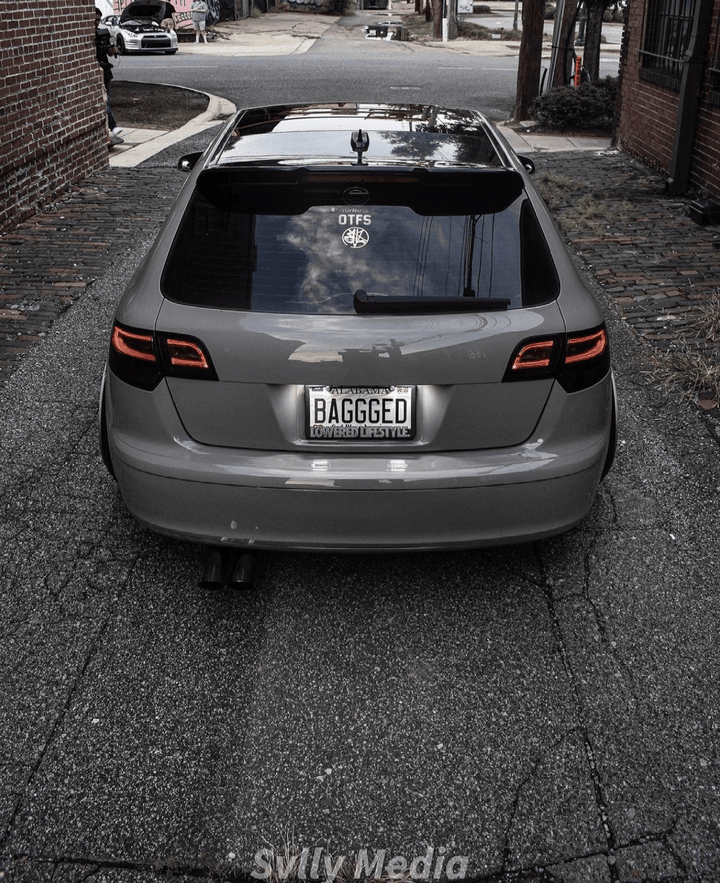 Audi A3 (8p) Hatchback Smoked/Clear LED Tail Lights (2004-2008)