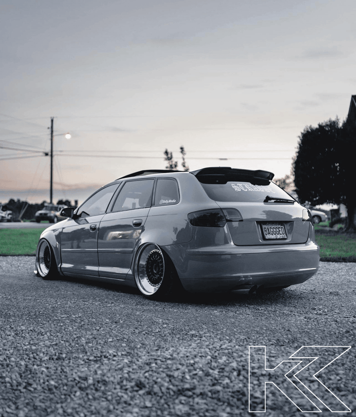 Audi A3 (8p) Hatchback Smoked/Clear LED Tail Lights (2004-2008)