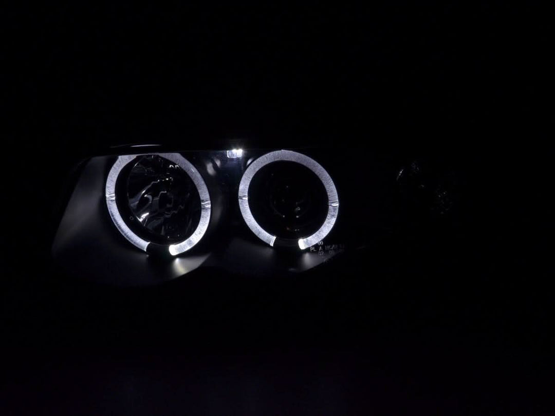 Audi A4 (B5 8D) Black Angel Eye Headlight Set (1995-1999)