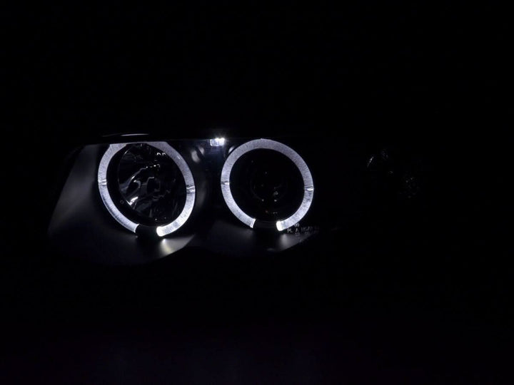 Audi A4 (B5 8D) Black Angel Eye Headlight Set (1995-1999)
