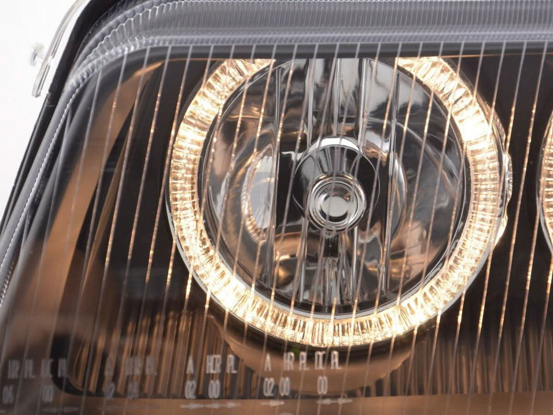 Audi A4 (B5 8D) Black Angel Eye Headlights (1995-1999)