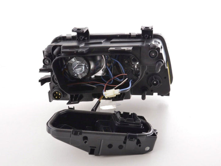 Audi A4 (B5 8D) Black Angel Eye Headlights (1995-1999)