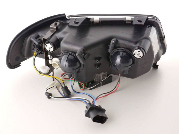 Audi A4 (B5 8D) Black LED Headlights with Daytime Running Lights (1999-2001) - With R87 approval