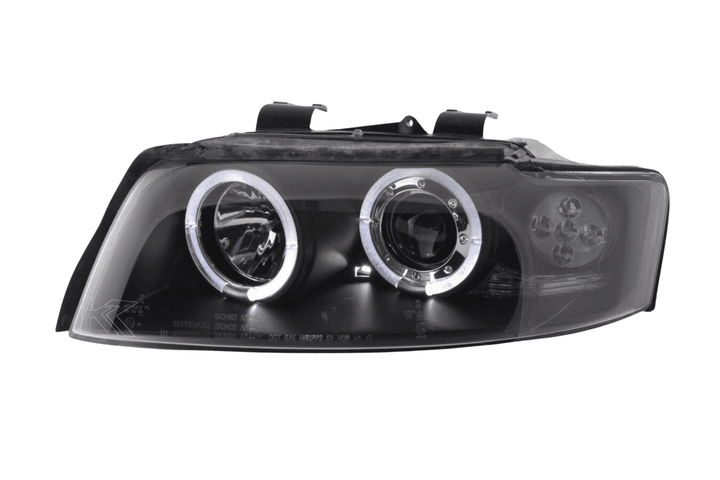 Audi A4 (B6 8E) Black Angel Eyes Headlight Set (2001-2004)