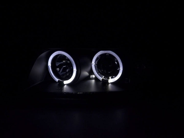 Audi A4 (B6 8E) Black Angel Eyes Headlight Set (2001-2004)