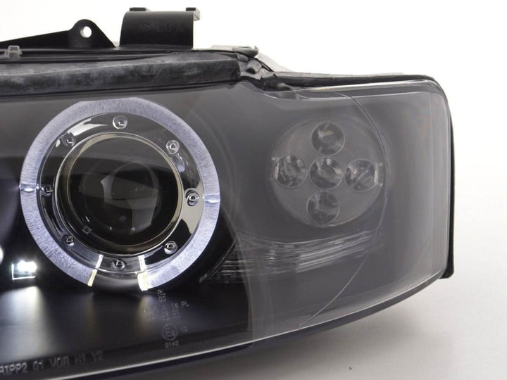 Audi A4 (B6 8E) Black Angel Eyes Headlight Set (2001-2004)