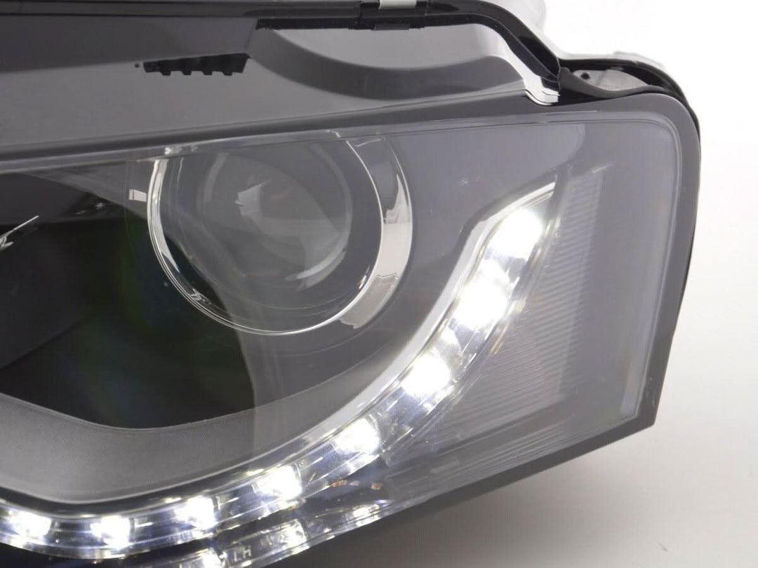 Audi A4 (B8/8K) OE+ Black Headlights - (2008-2011)
