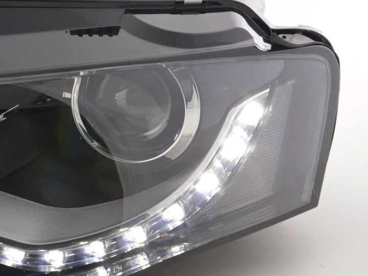Audi A4 (B8/8K) OE+ Black Headlights - (2008-2011)