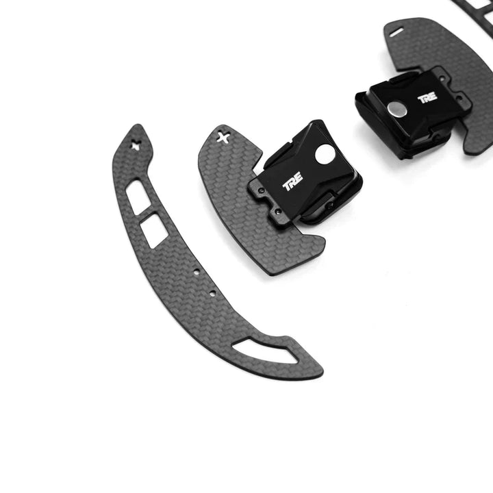 Audi R8 4S Pre-Preg Carbon Fiber Magnetic Shift Paddle Set by TRE