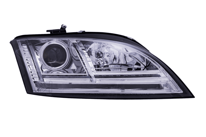 Audi TT 8J Chrome Daylight LED Parking Light Headlights (2006-2011)