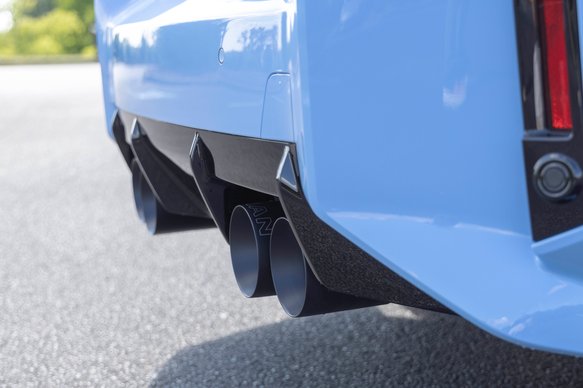 Dinan Valved Axle-Back Exhaust - 2023-2025 BMW M2 Stainless Steel - Polished Tips - G87