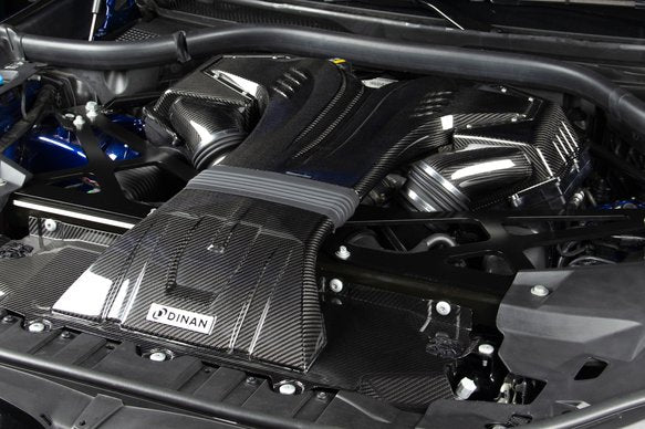 Dinan F9x X5M/X6M Experience Package (E) Closed Intake / Black Exhaust / X-Pipe / Springs + Bumpstops / ZF8 Pedal Pads