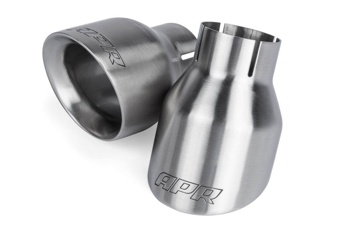 APR Exhaust Tips - Round, Set of 2