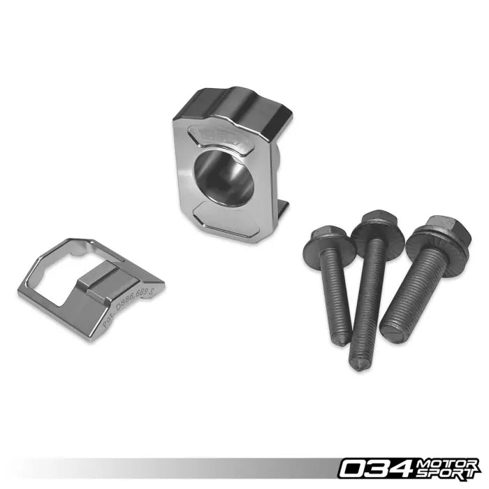 034 Billet Aluminum Upper & Lower Dogbone Mount Insert Pair, Volkswagen & Audi MQB And MQB EVO