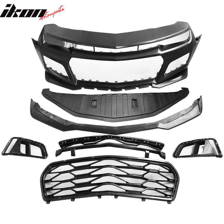 2014-2015 Chevy Camaro 5TH to 6TH Gen 16+ ZL1 Bumper LED DRL Headlamps