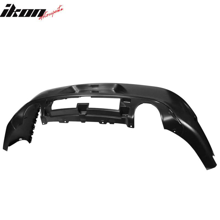 2015-2023 Dodge Charger Black Rear Diffuser Lip Smoke Brake Light PP
