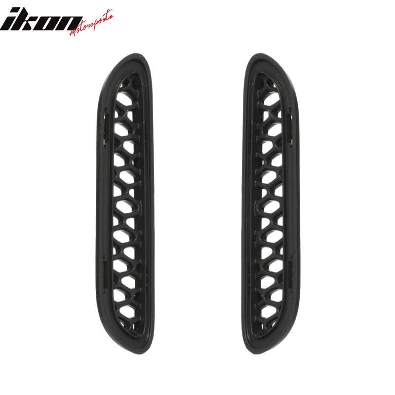 2015-2023 Dodge Charger Black Rear Bumper Diffuser Red Brake Light PP