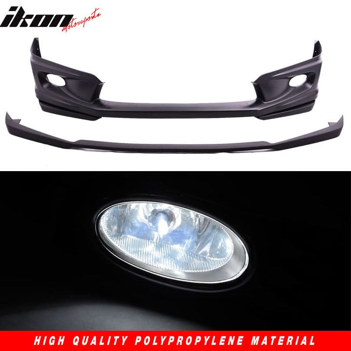 2012-2015Â Honda Civic 9th Gen FB6 Front Bumper Lip Conversion Foglight