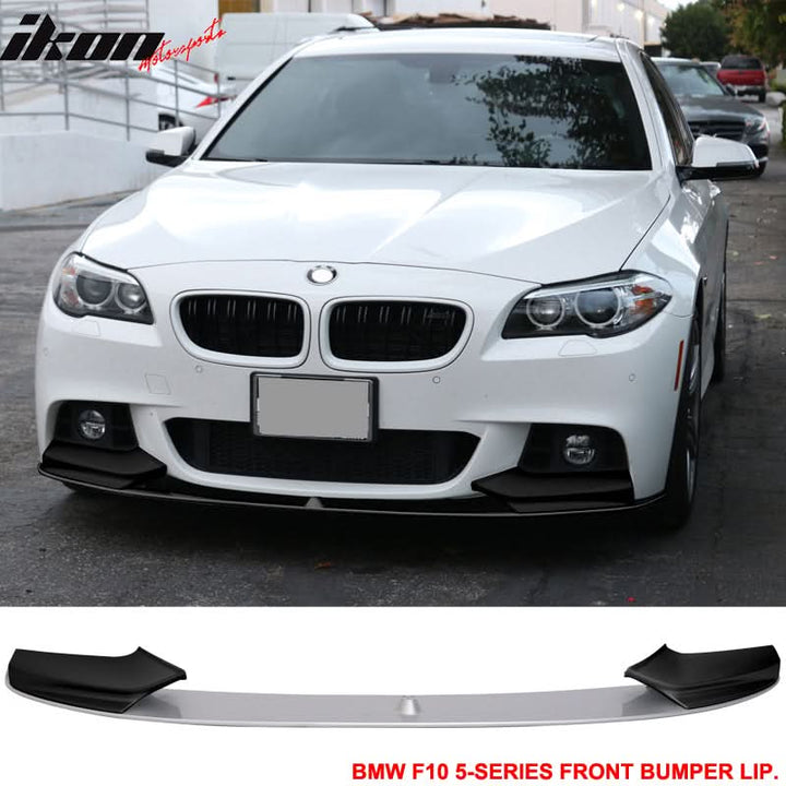 Fits 11-16 F10 Performance Front Lip 2T Titanium Silver Metallic #354