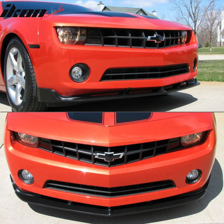 2010-2013 Chevy Camaro Unpainted PU Front Bumper Lip Spoiler Splitter